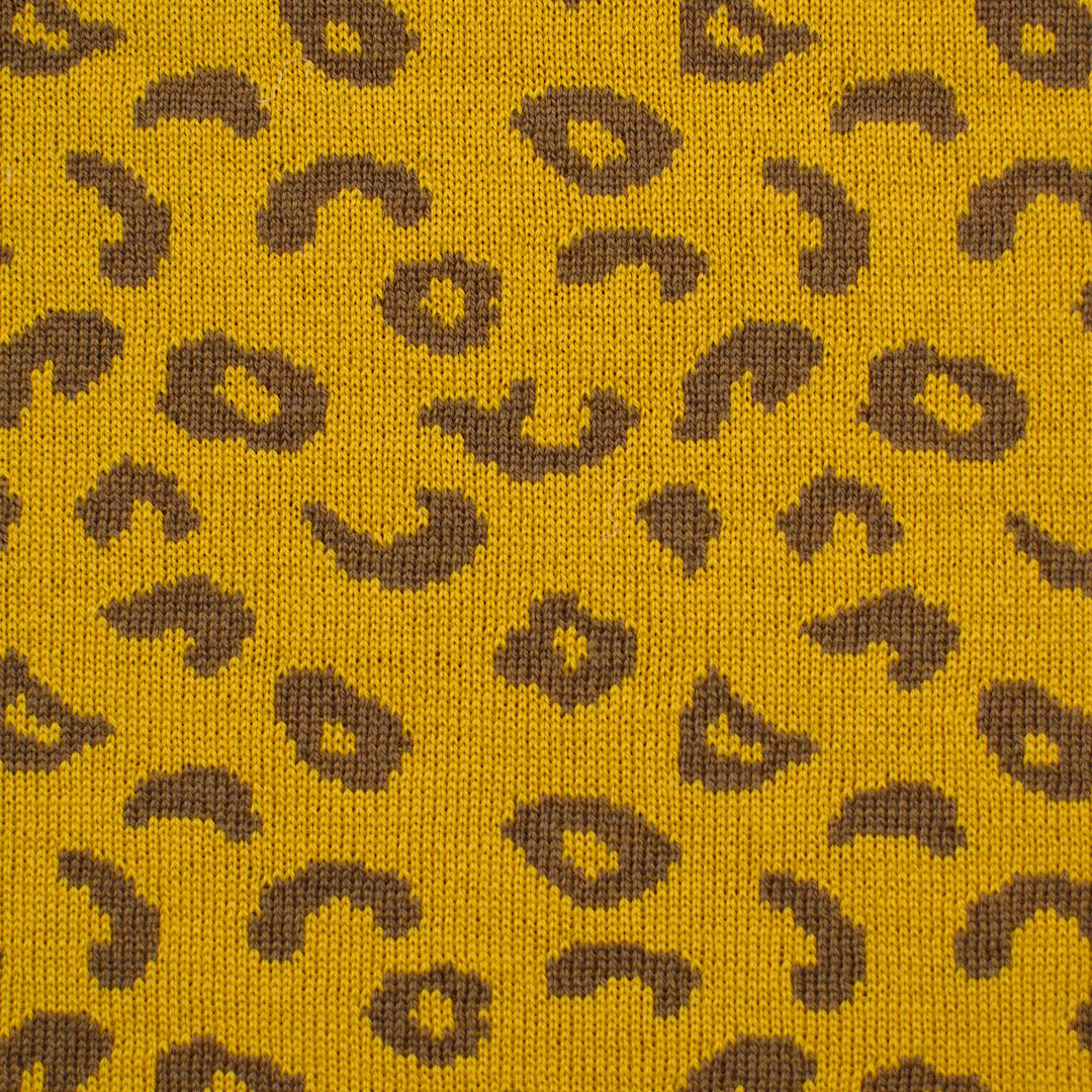 Merino knit patterned KISU, Vanilla-Natural white