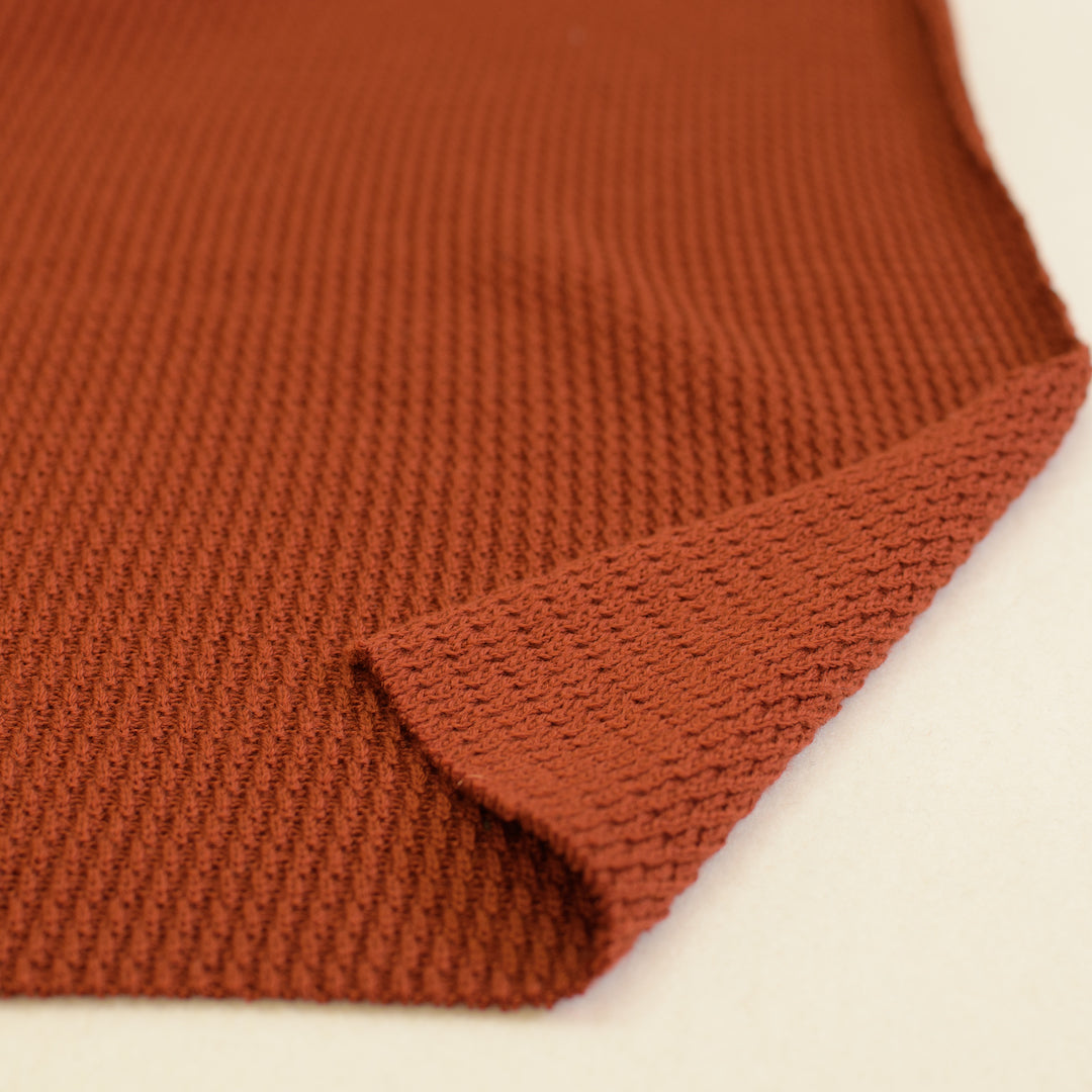 Merino knit relief pattern KARNA