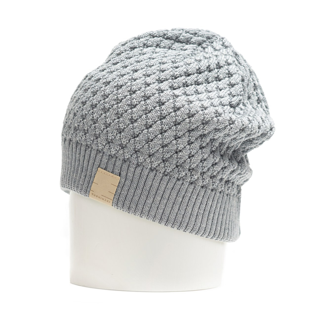 KNUPPU textured merino beanie