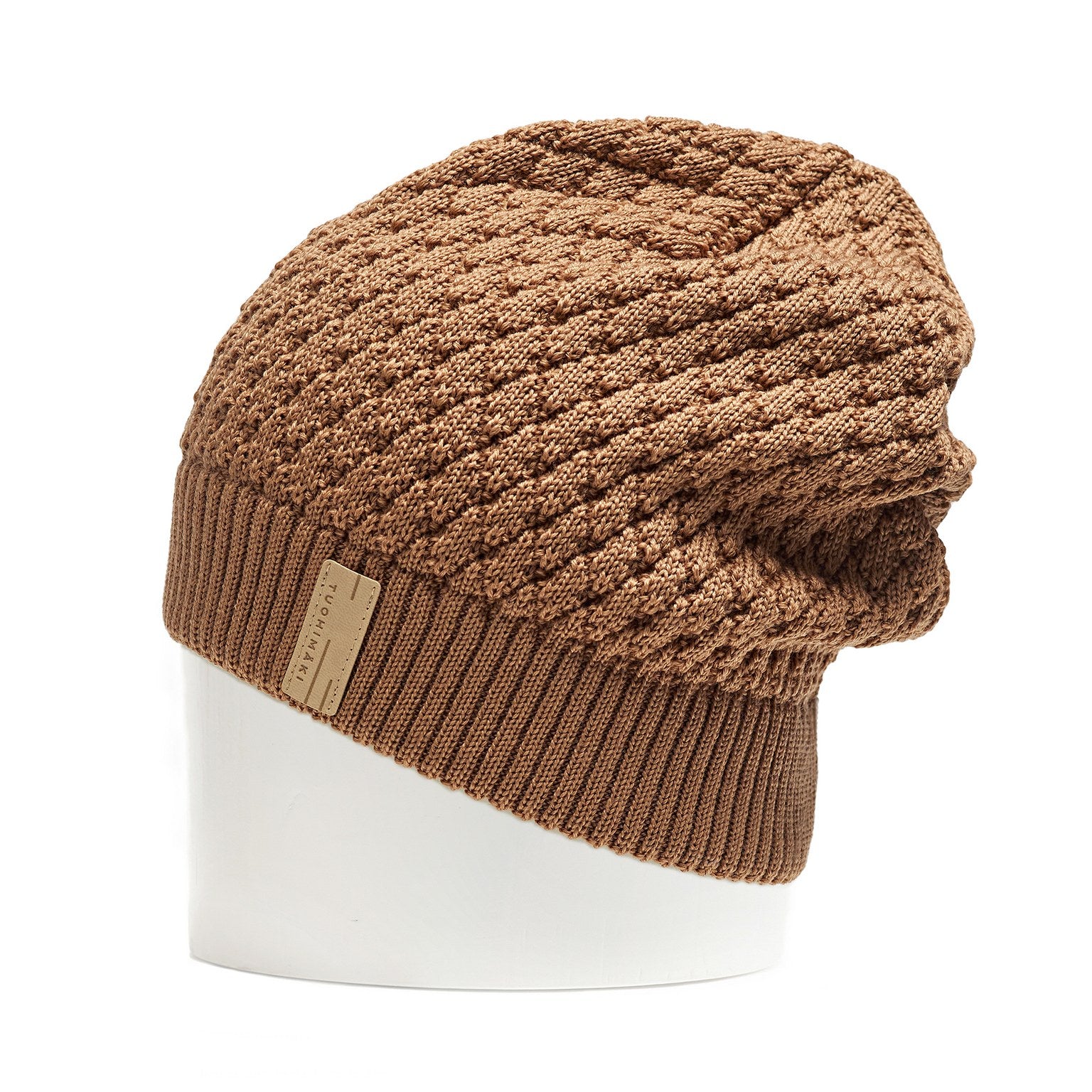 KNUPPU textured merino beanie