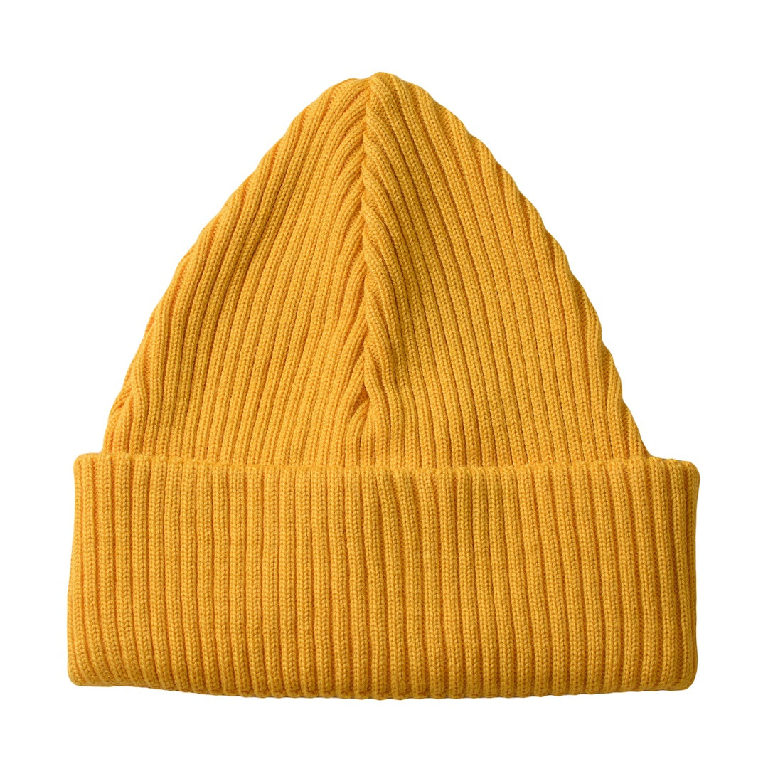Merino beanie yellow for adults