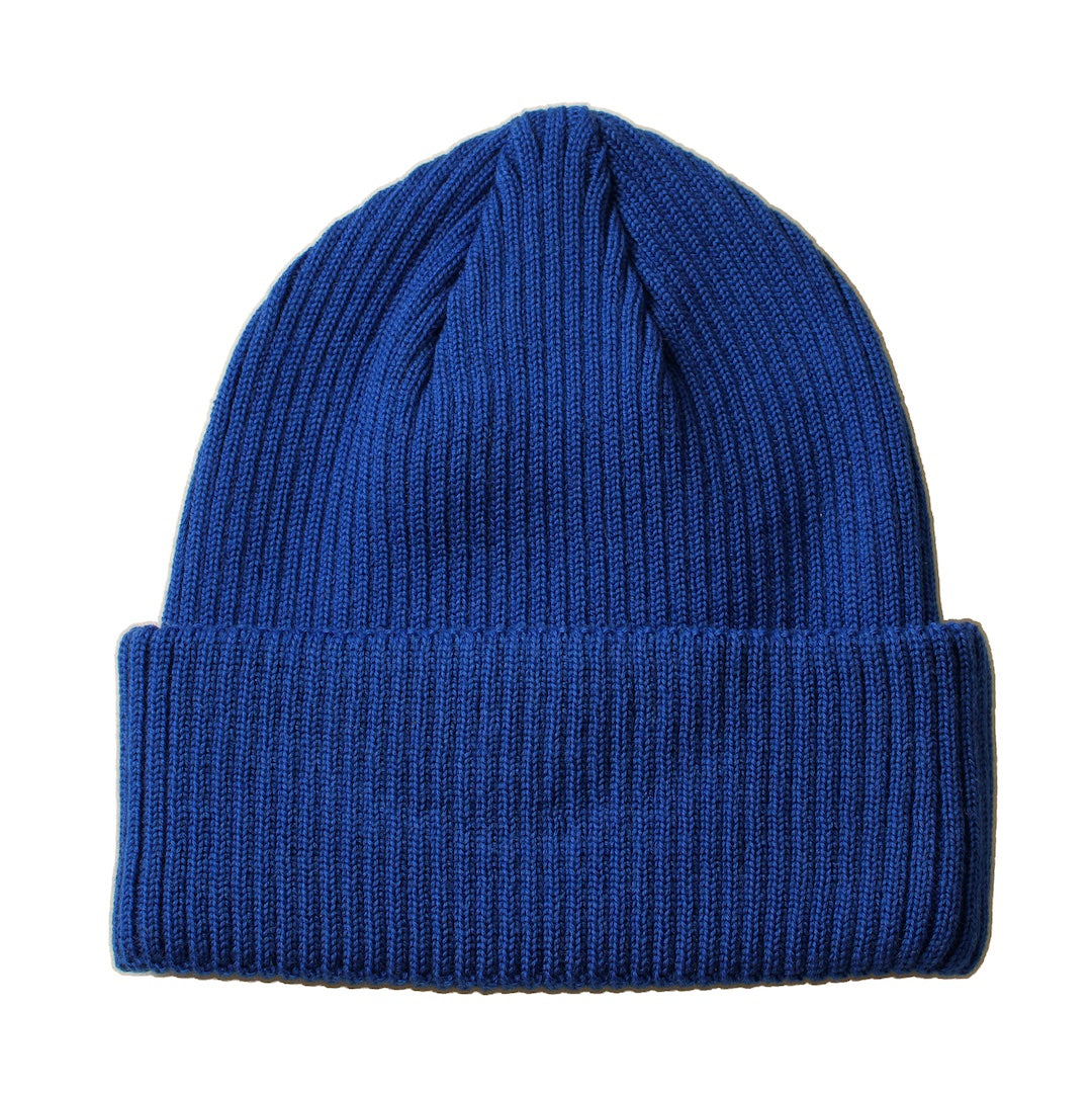Adult's Merino beanie blue