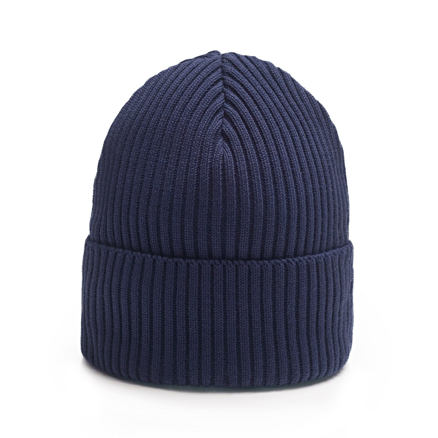 Children's ribbed beanie made of organic cotton. Several color options.
