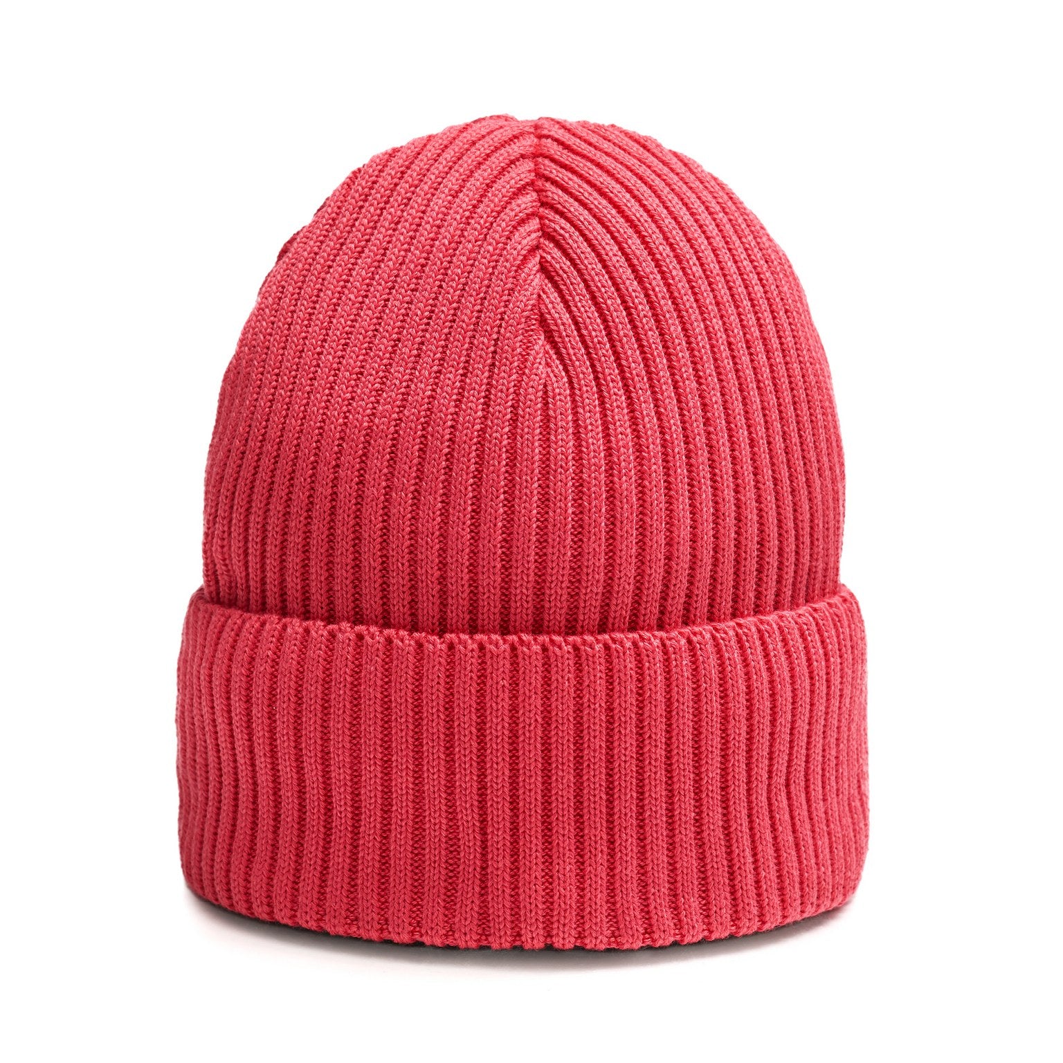 Children's ribbed beanie made of organic cotton. Several color options.
