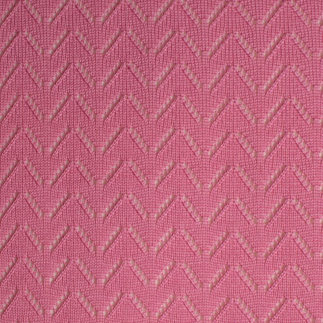 Lace-patterned merino knit SUVI