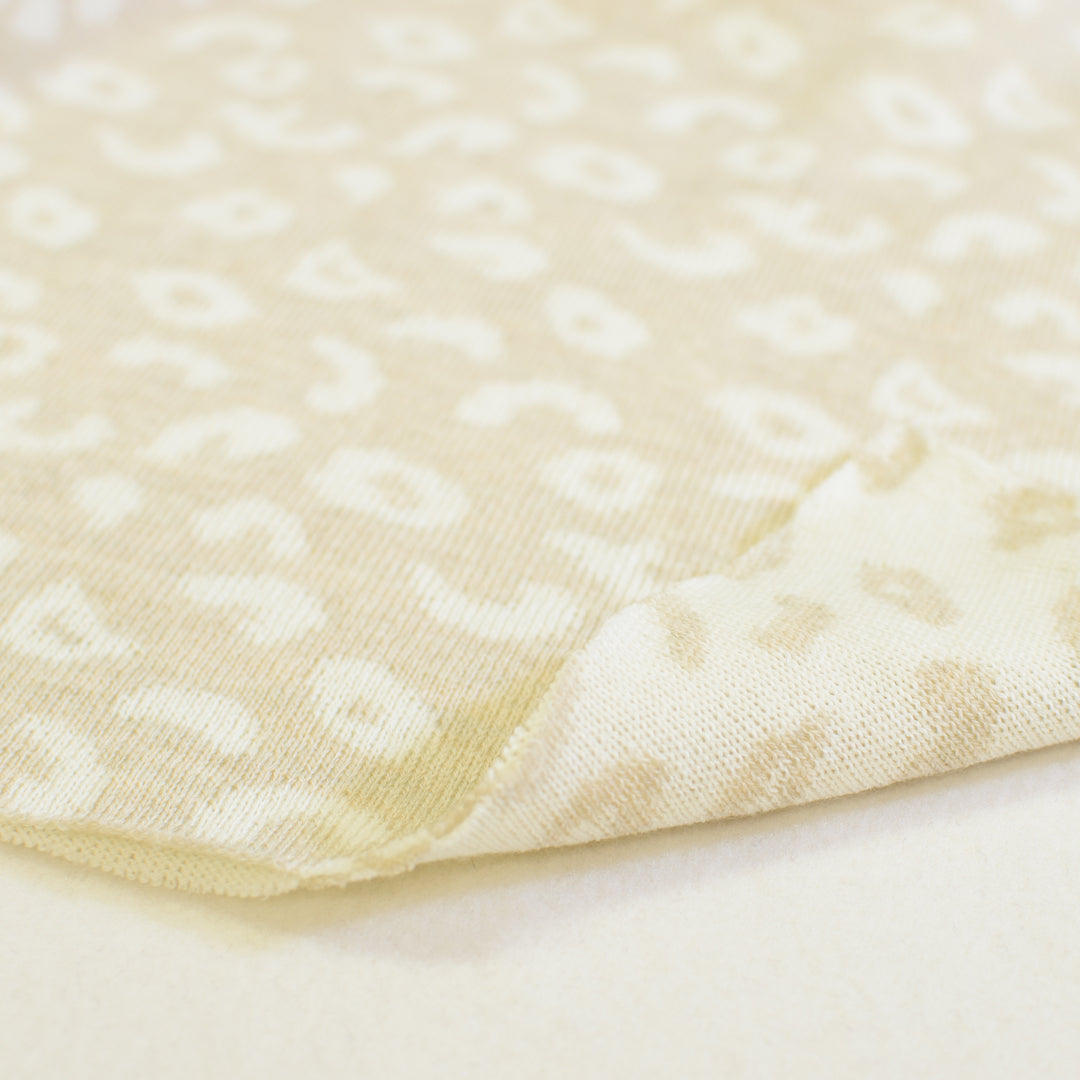 Merino knit patterned KISU, Vanilla-Natural white