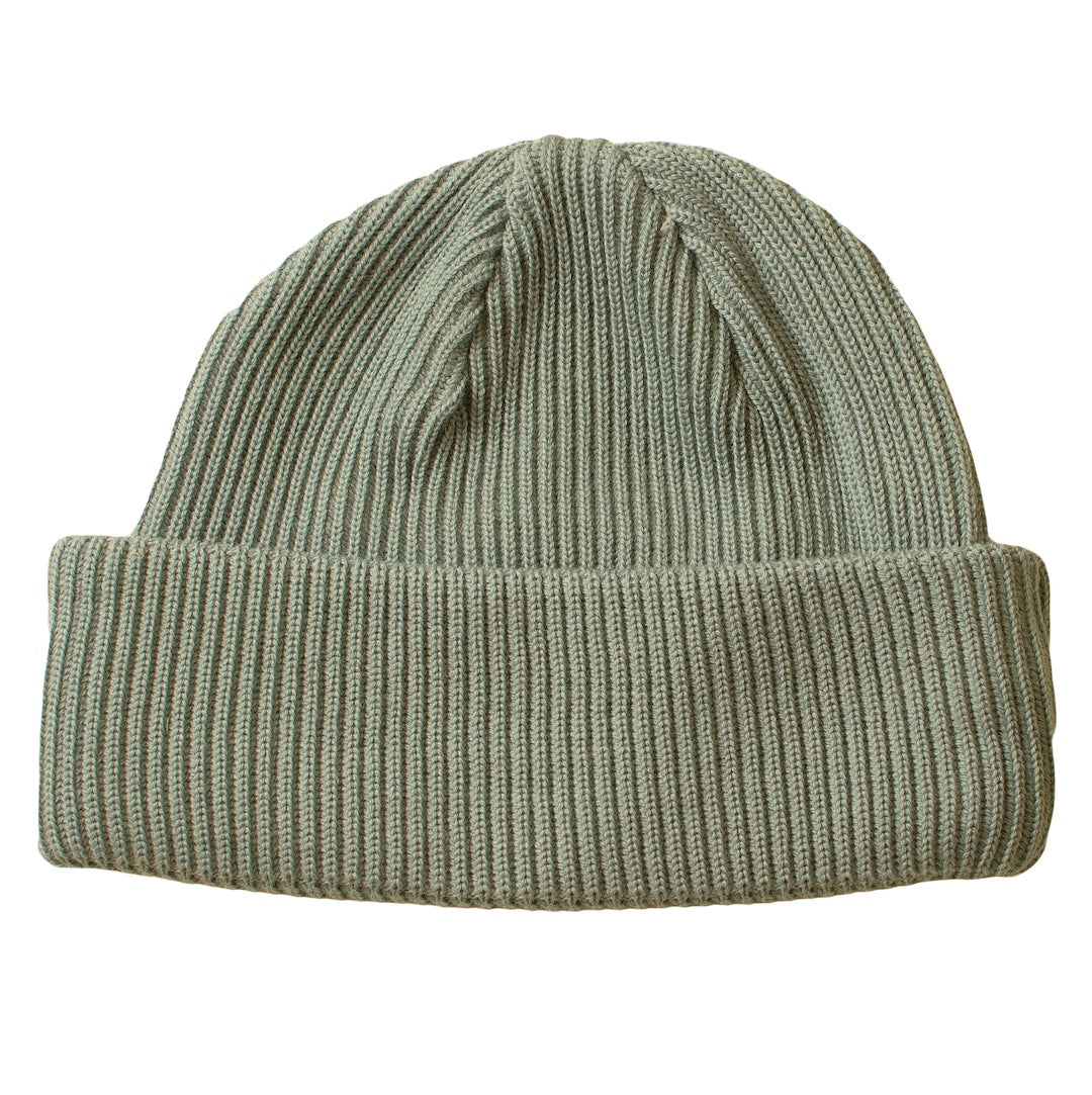 Merino beanie green for adults
