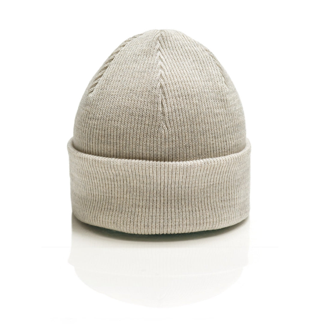 Merino beanie for adults, light grey
