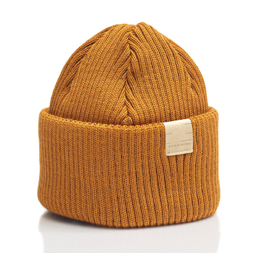 Adult Merino beanie mustard - Temporarily out of stock, we will make more of these soon :)