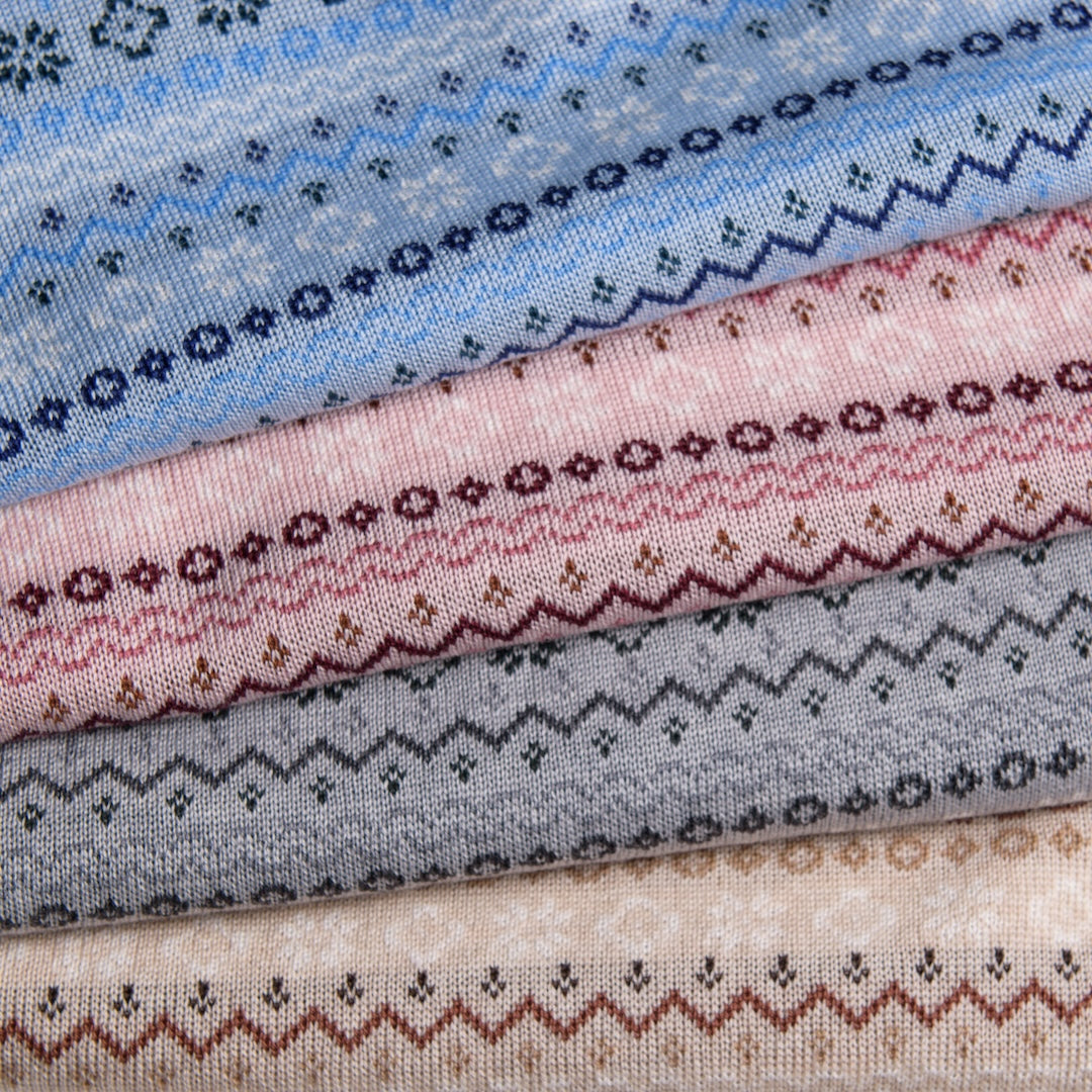 Merino knit embroidery RITIRATI